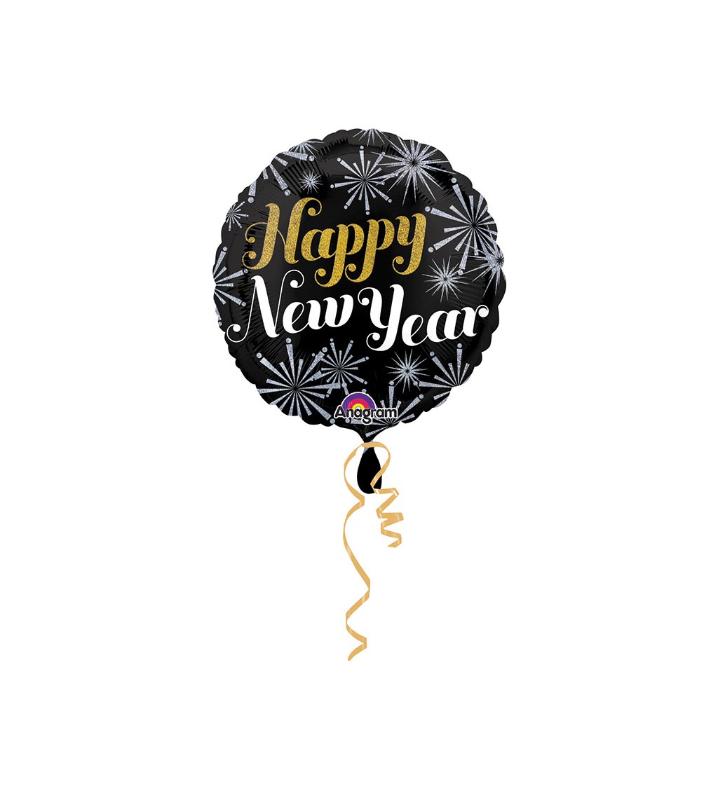 Fóliový balónek - Šťastný Nový rok