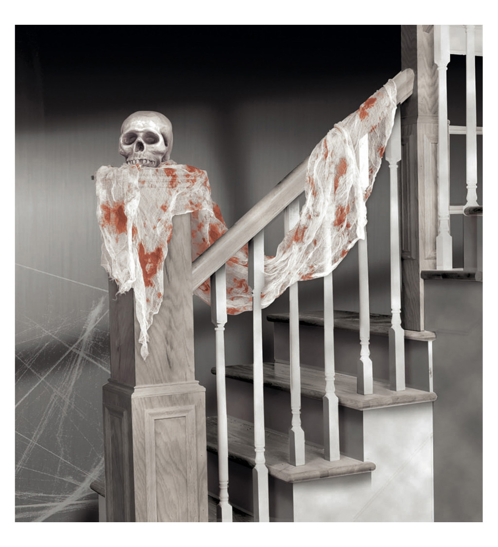 Dekorace krvavá síť