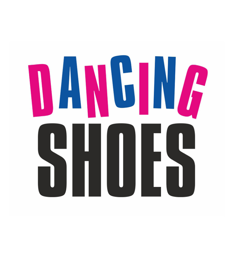 Nálepky na boty - Dancing shoes