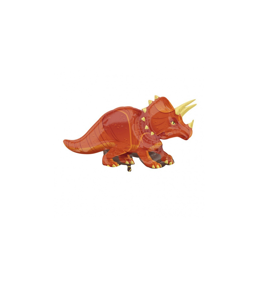 Foliový balonek SuperShape Triceratops