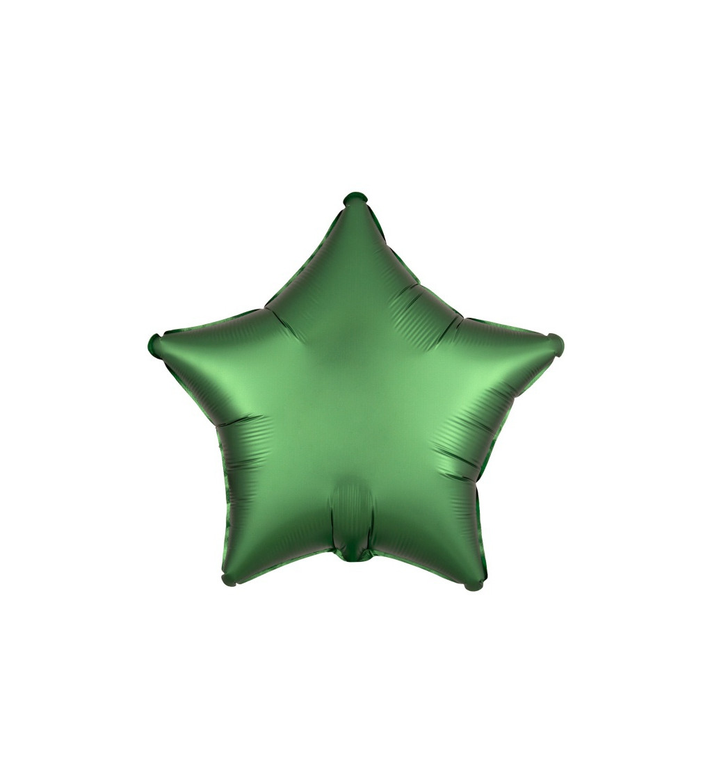 Balonek hvězda - zelený