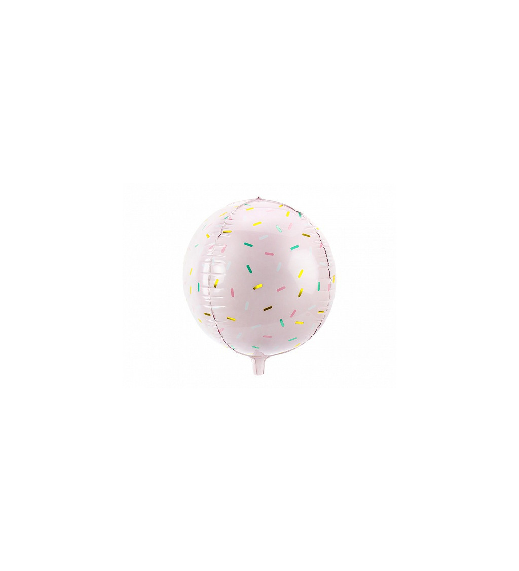 Fóliový balónek s barevnými proužky