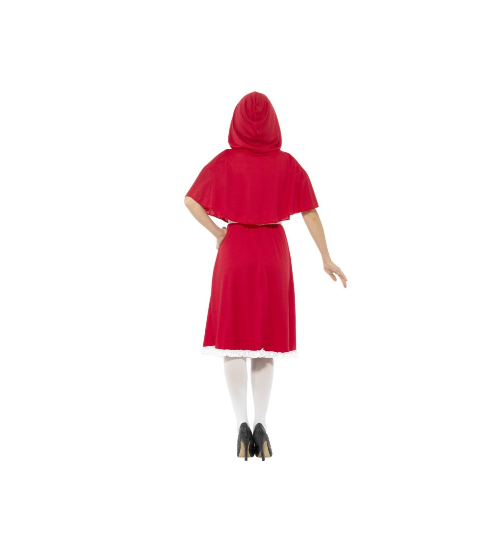 Dámský kostým - červená karlkulka