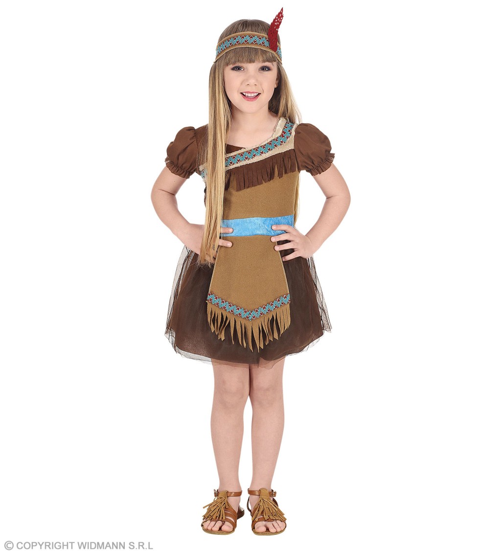 Dívčí indiánský kostým II