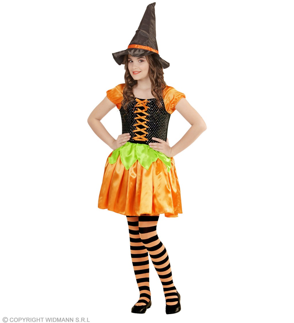 HOLOGRAPHIC SEQUIN PUMPKIN WITCH