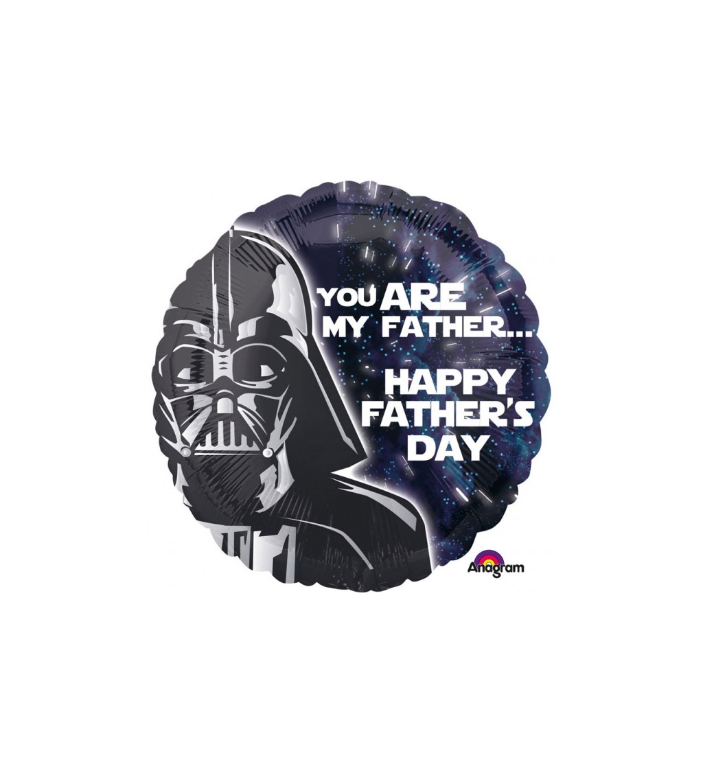 Fóliový balónek standard - Star Wars - Father's Day