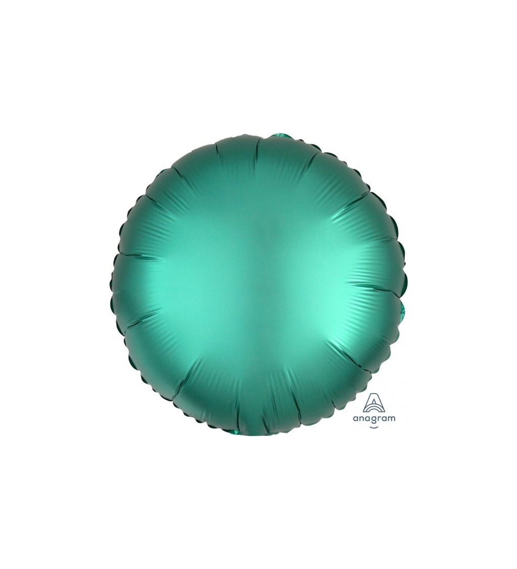 Balonek fóliový - Kolo Smaragdové