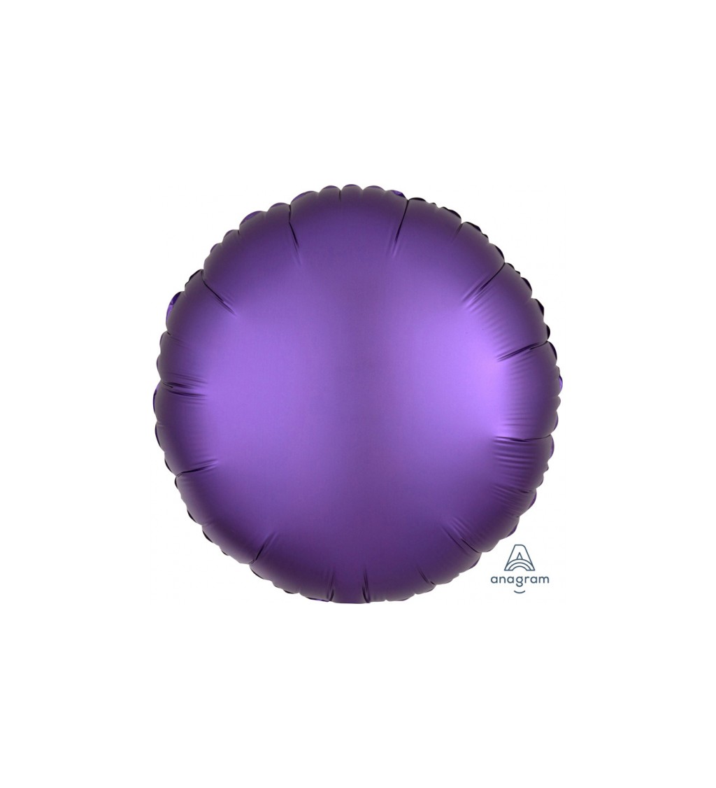 Balonek fóliový - Kolo Fialové