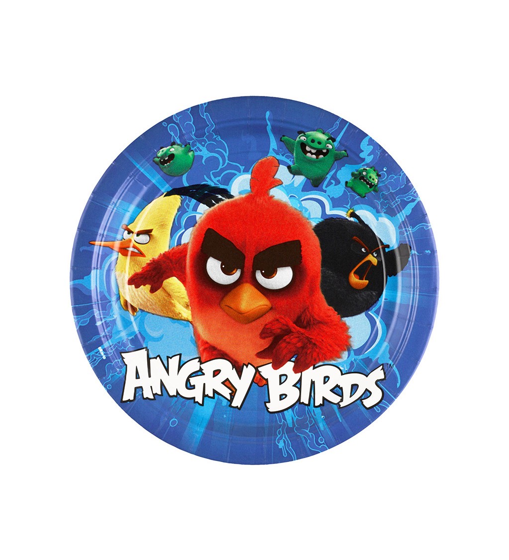 Talíře - Angry Birds
