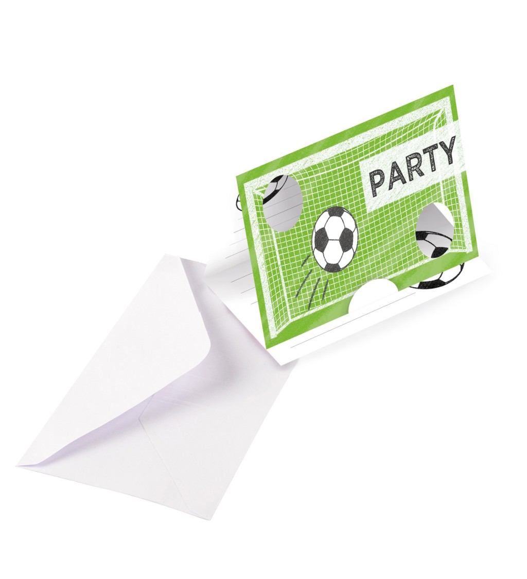 Párty pozvánka - Fotbalová párty