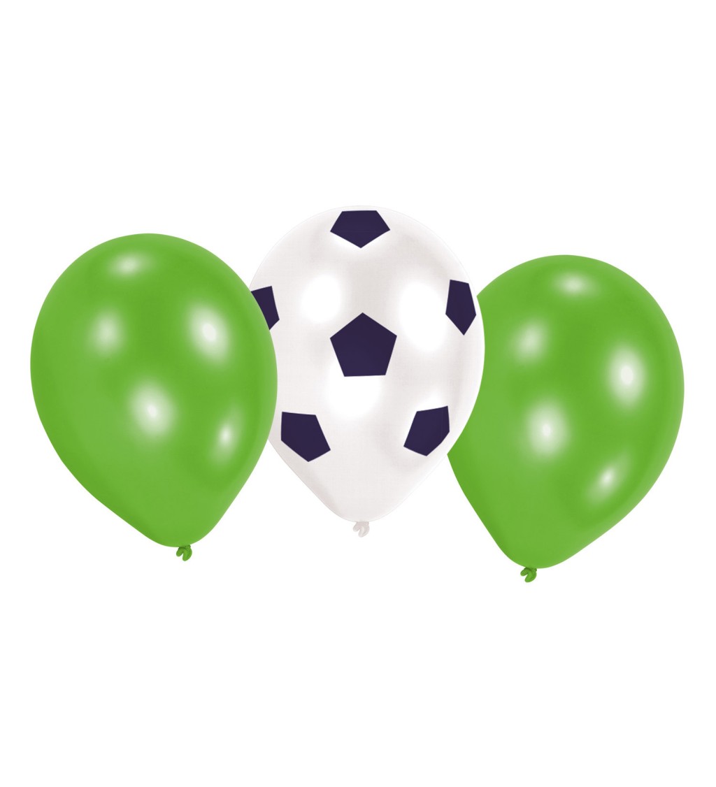 Latexové balónky - Fotbalová párty