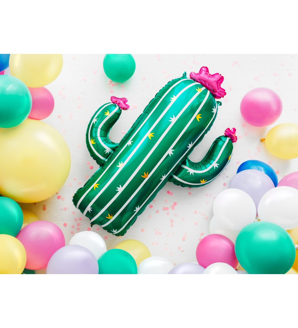 Fóliový balónek Kaktus
