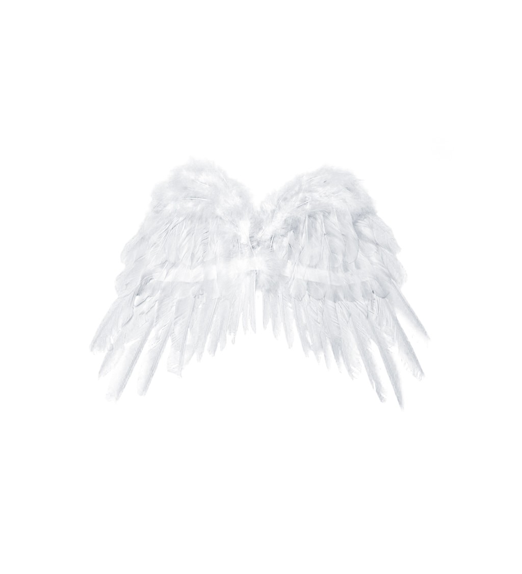 Bílá andělská křídla IV