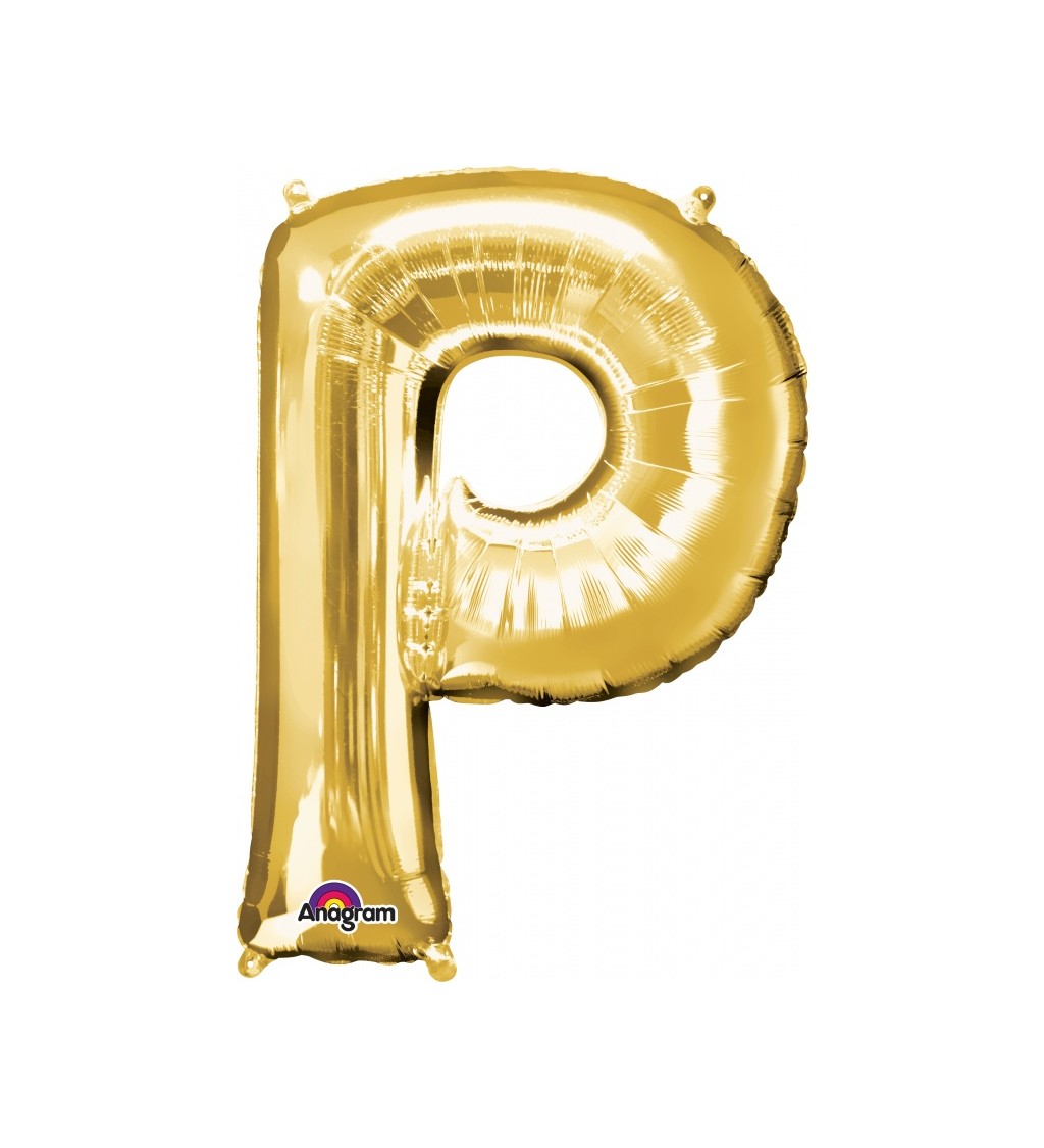 Fóliový balónek - písmeno P