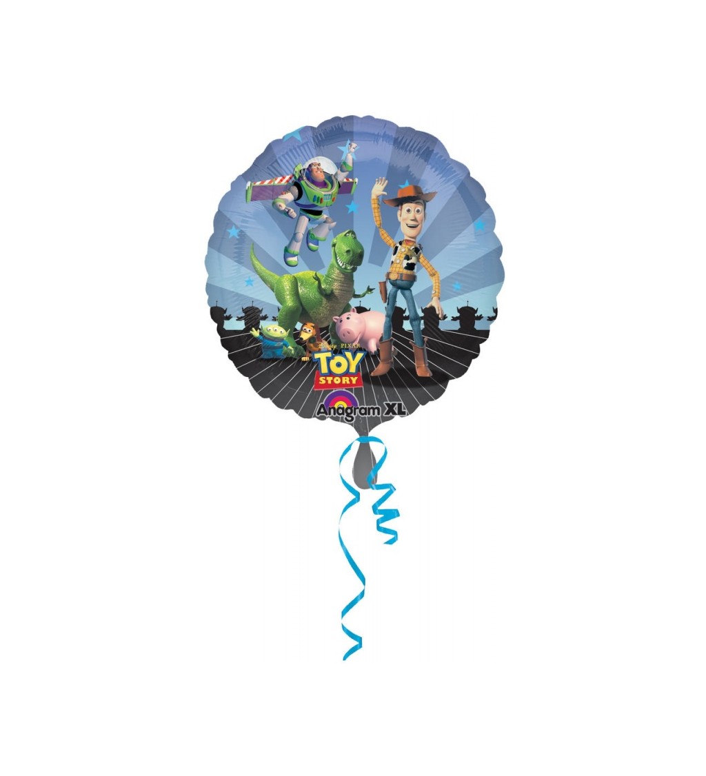 Fóliový balónek standard - Příběh hraček