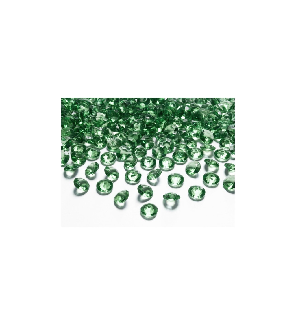 Konfety Zelené diamanty