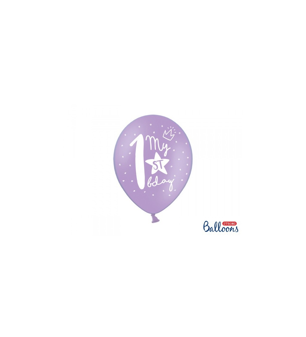Balení balonků - první narozeniny