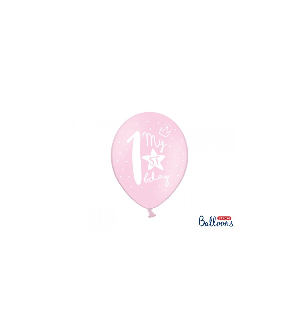 Balení balonků - první narozeniny