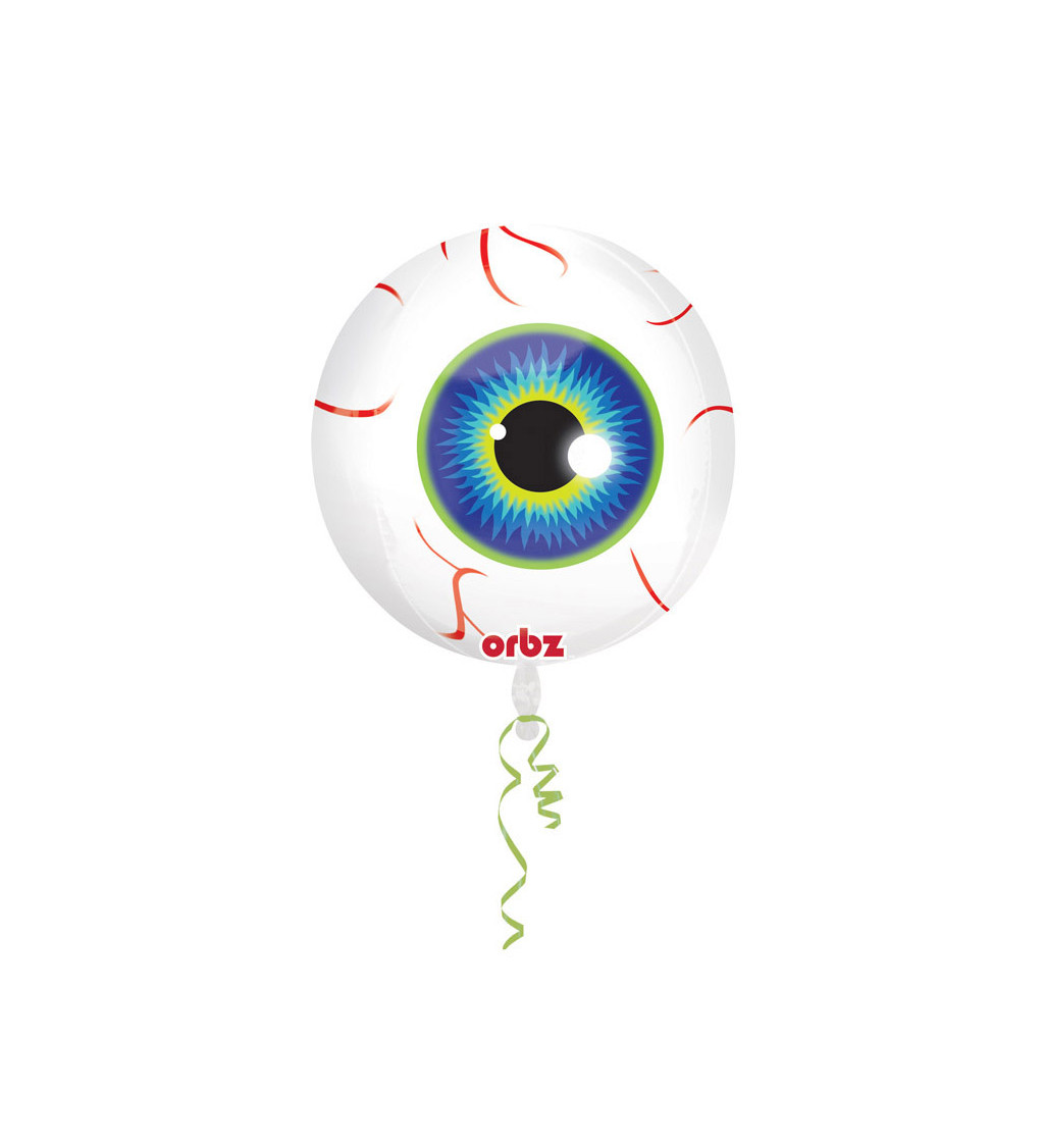 Fóliový balónek koule - Oční bulva