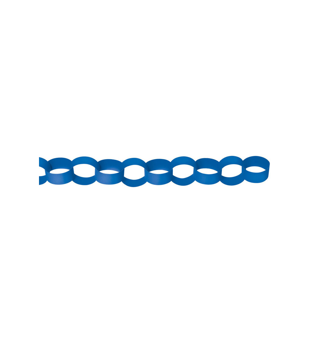 Dekorativní řetěz - modrý