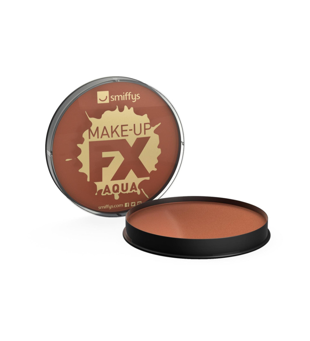 Make-up FX pudrový - hnědý