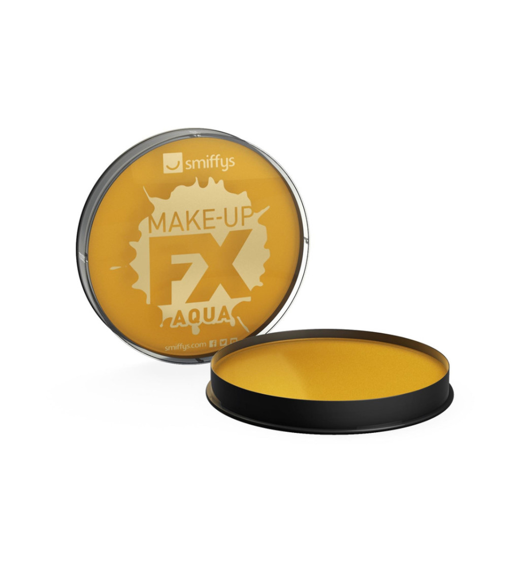 Make-up FX pudrový - zlatý