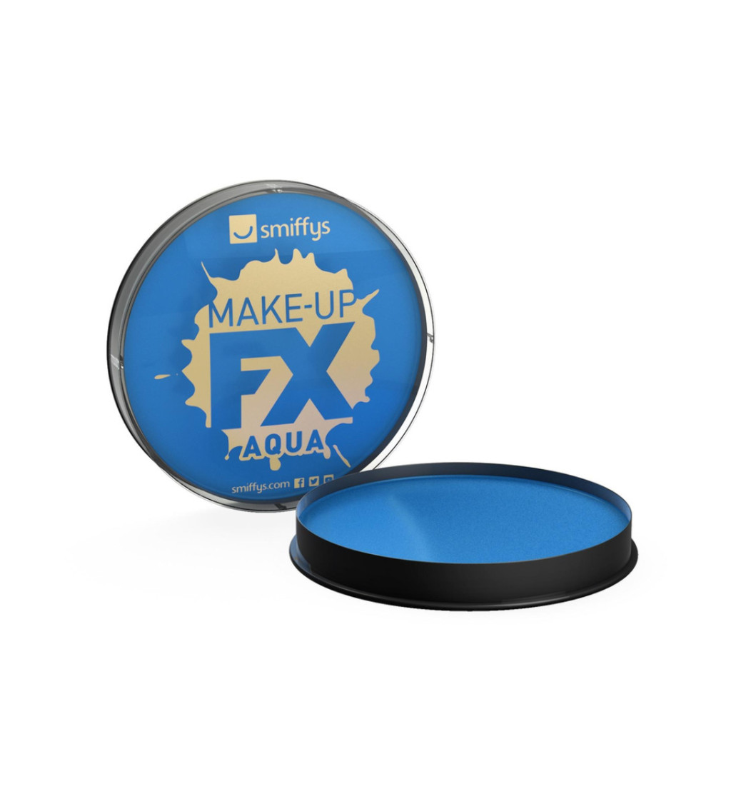 Make-up FX pudrový - modrý