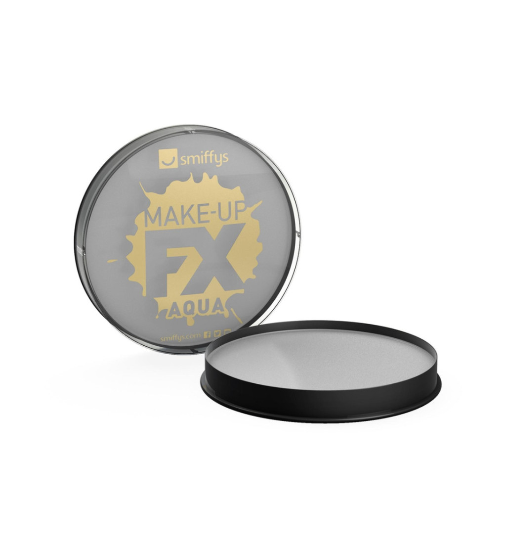 Make-up FX pudrový - stříbrný