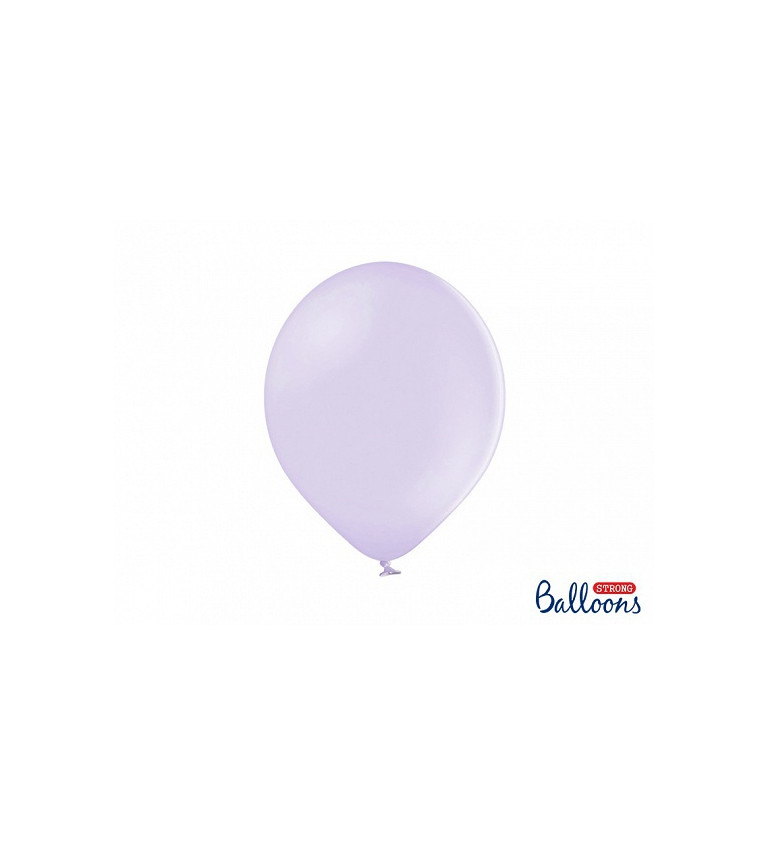 Pevné pastelové balónky lila