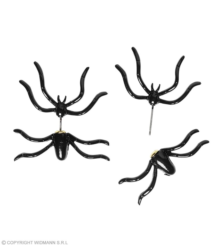 Náušnice - pavouci skrz uši