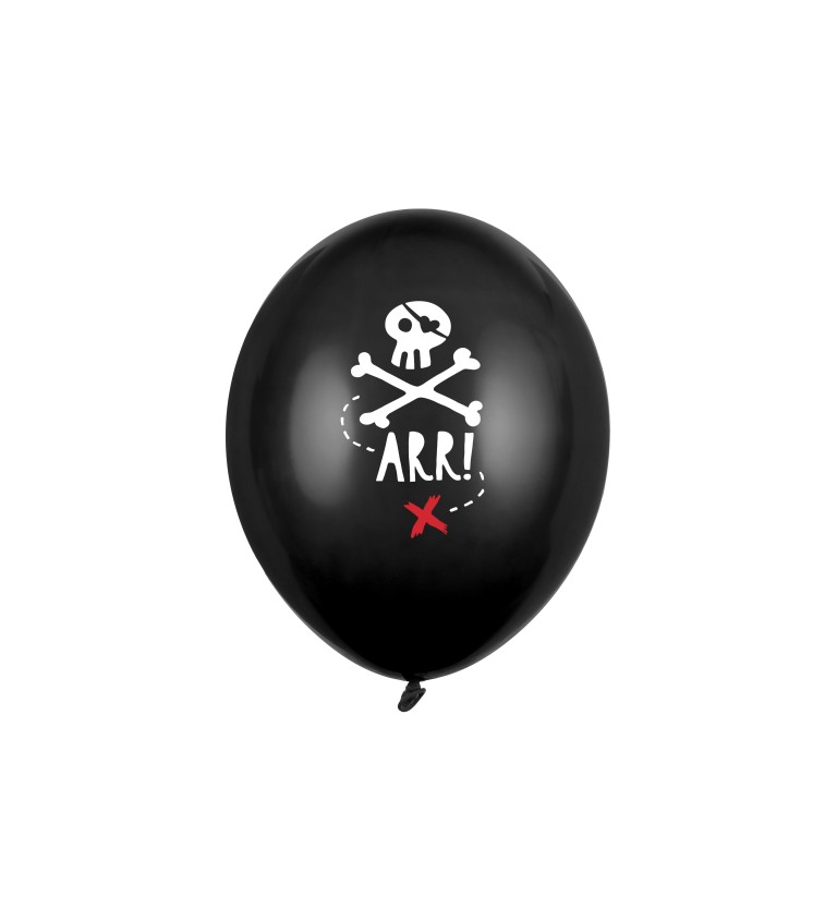 Pirátské balónky Arrr