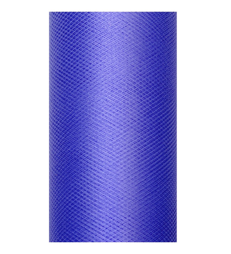 Dekorační tyl - tmavě modrý, 30 cm