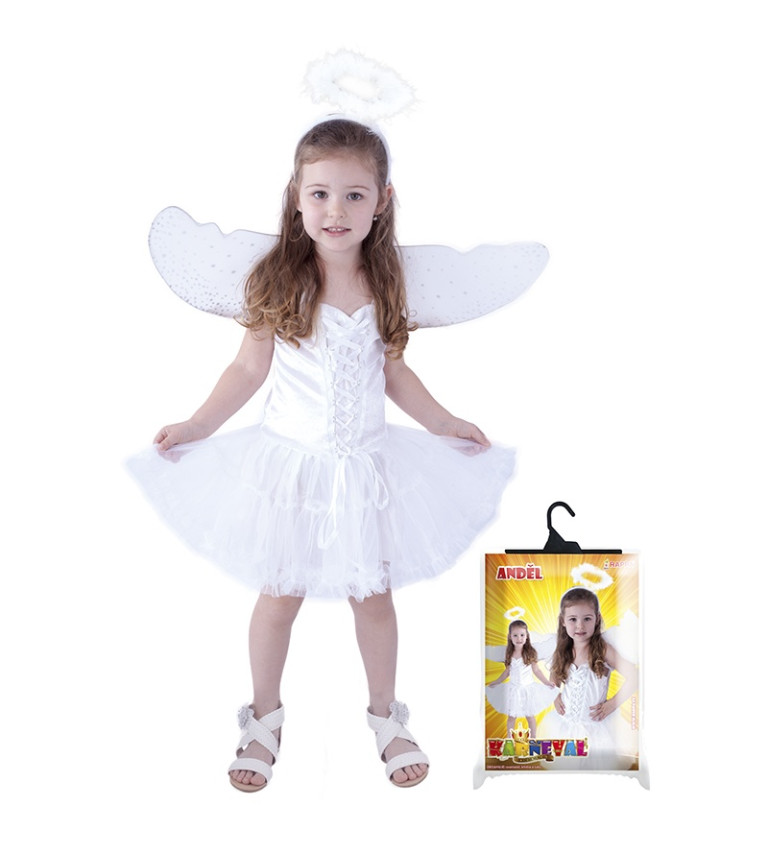 Detsky kostým anděl – S (4-6let)